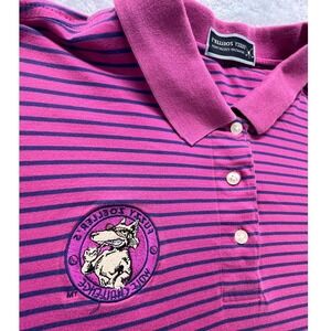 Vintage Fuzzy Zoeller's Signature Collection Golf‎ Polo Shirt Mens XL wolf logo